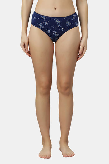 Red Rose Medium Rise Full Coverage Hipster Panty (Pack of 3) - Multicolor — image 2